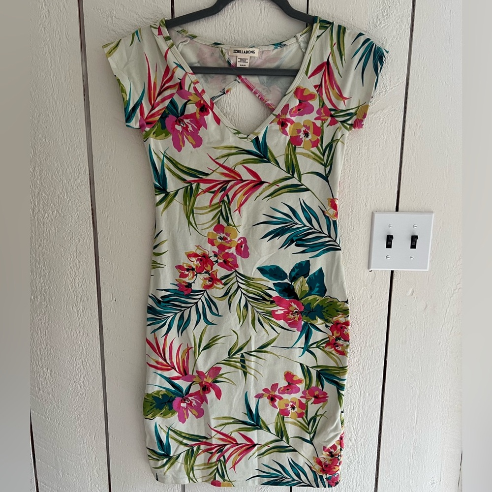Billabong Floral Mini Dress - Multicolor